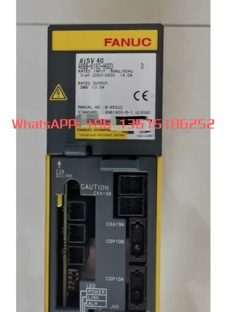 A06B-6160-H003 Fanuc 리퍼 드라이브 실행 기능 OK