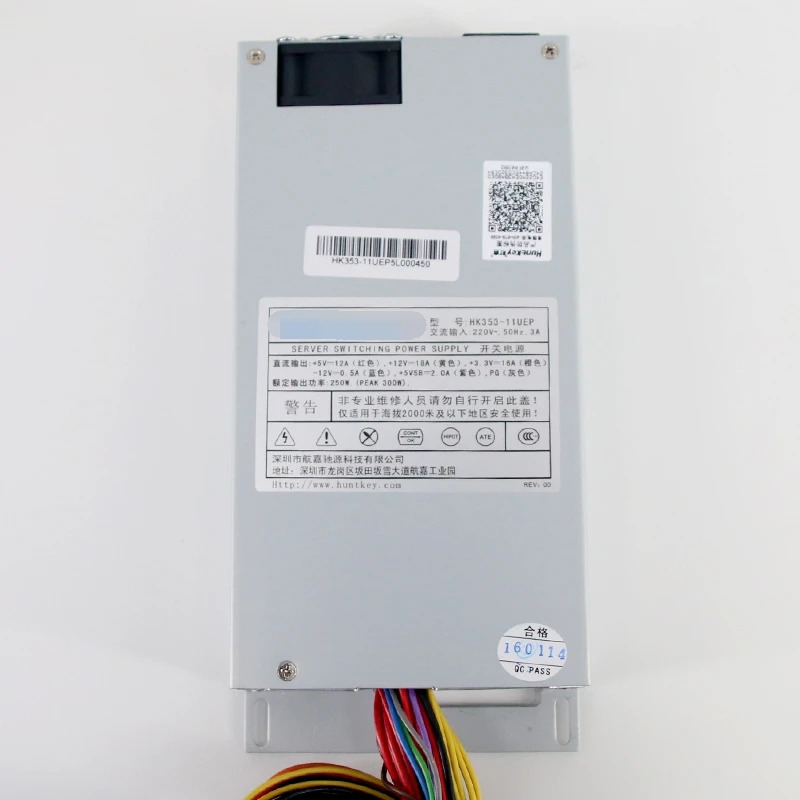 HK353-11UEP Huntkey산업컴퓨터 서버 전원공급장치 1U 250W