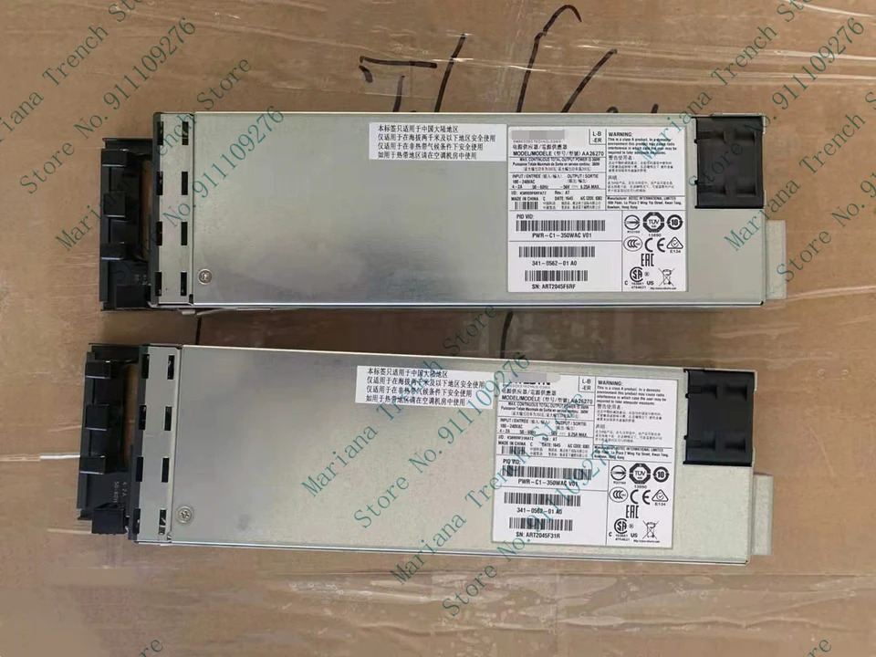 시스코 스위치PA-1351-1A-LF PWR-C1-350WAC 전원공급장치 C3KX-PWR-350WAC AA26270