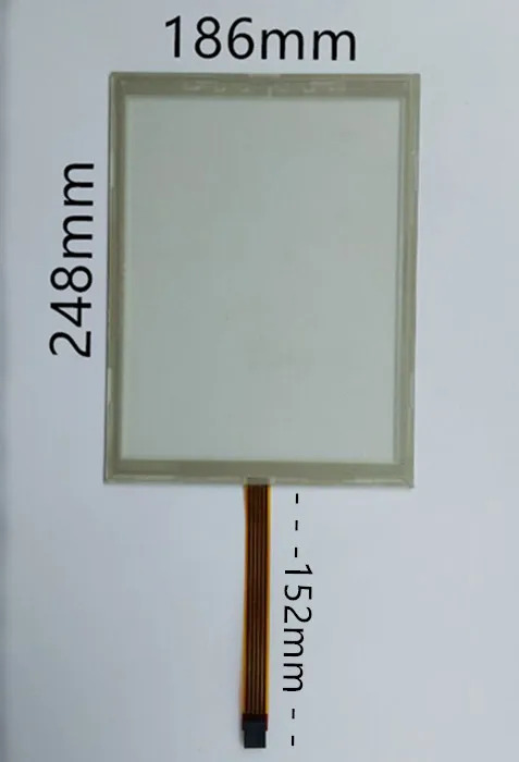 왕 시스템 컴퓨터 평면 기계 10.4 인치 AMT2507 5 라오리지널 터치 스크린 패널 전용