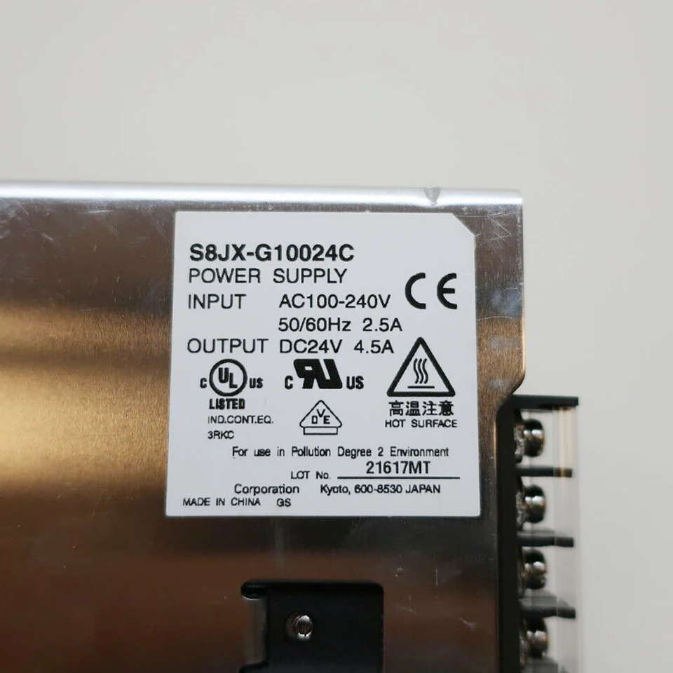 스위칭 전원공급장치 S8JX-G10024C 100W 24V 4A 출력