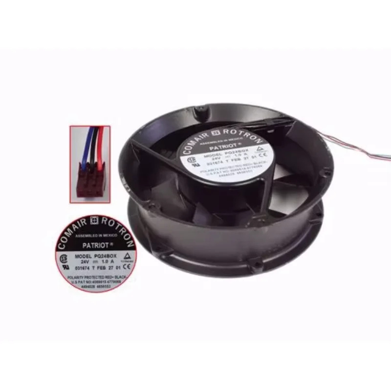 PQ24BOX 3 선 서버 냉각팬 DC 24V 1.0A 172x150x51mm