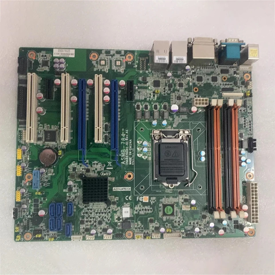 Advantech 듀얼 포트 산업컴퓨터 마더보드 ASMB-784G2 REV.A1