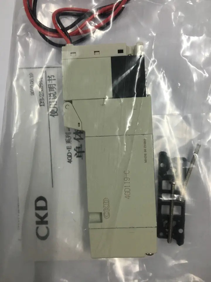 포장 CKD 솔레노이드 밸브 4GD119-C E2C M5 4GD110 DC24V 신