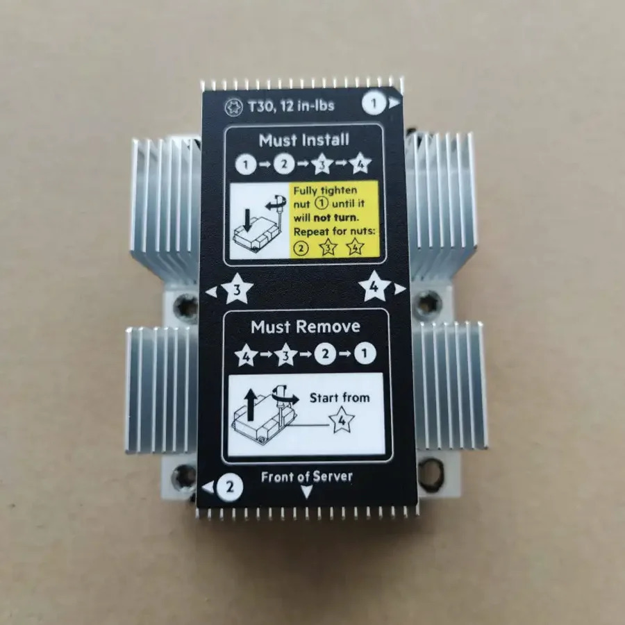 873592 -001 875070 hp호환 Proliant DL380 DL388 G10 서버방열판