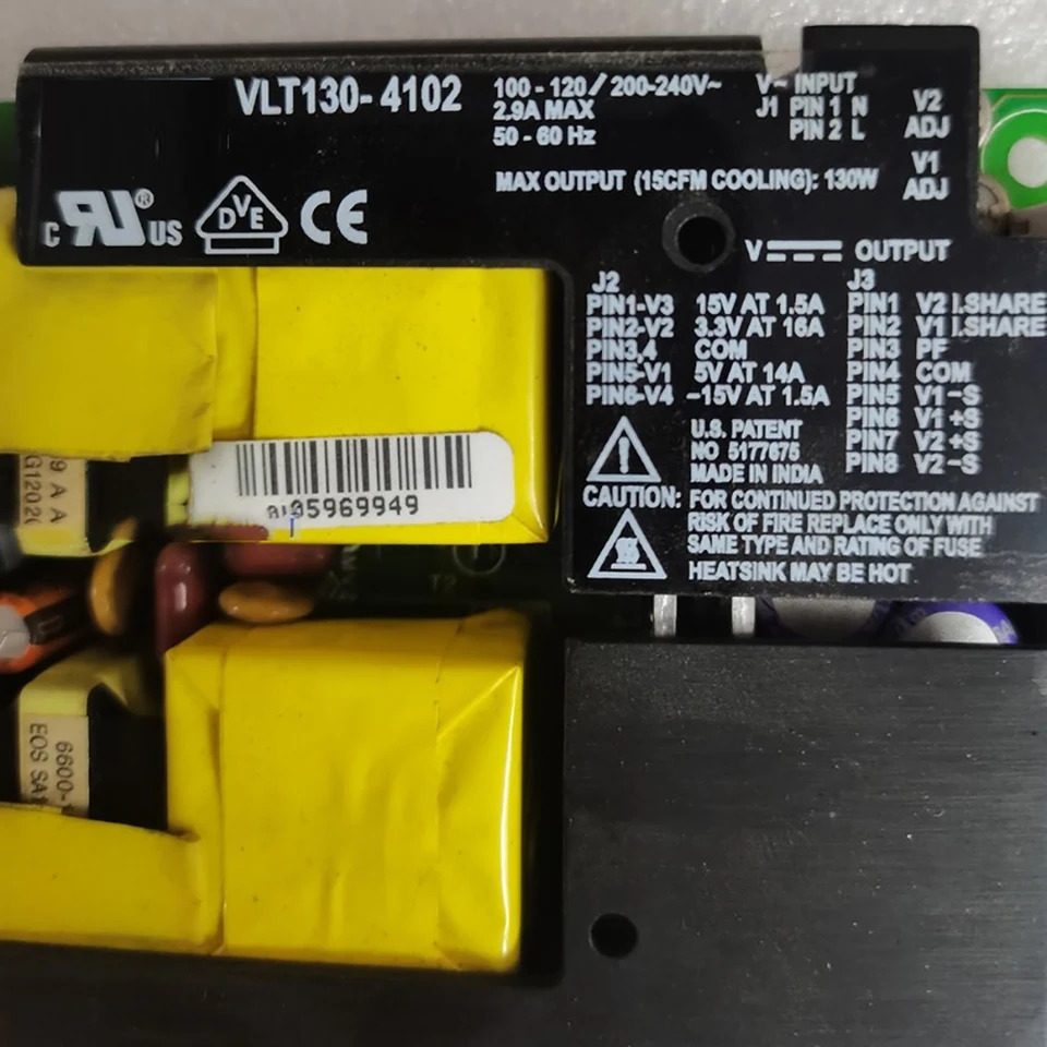 EOS 장치 전원공급장치 5V 15V -15V ACC-E1 130W VLT130-4102