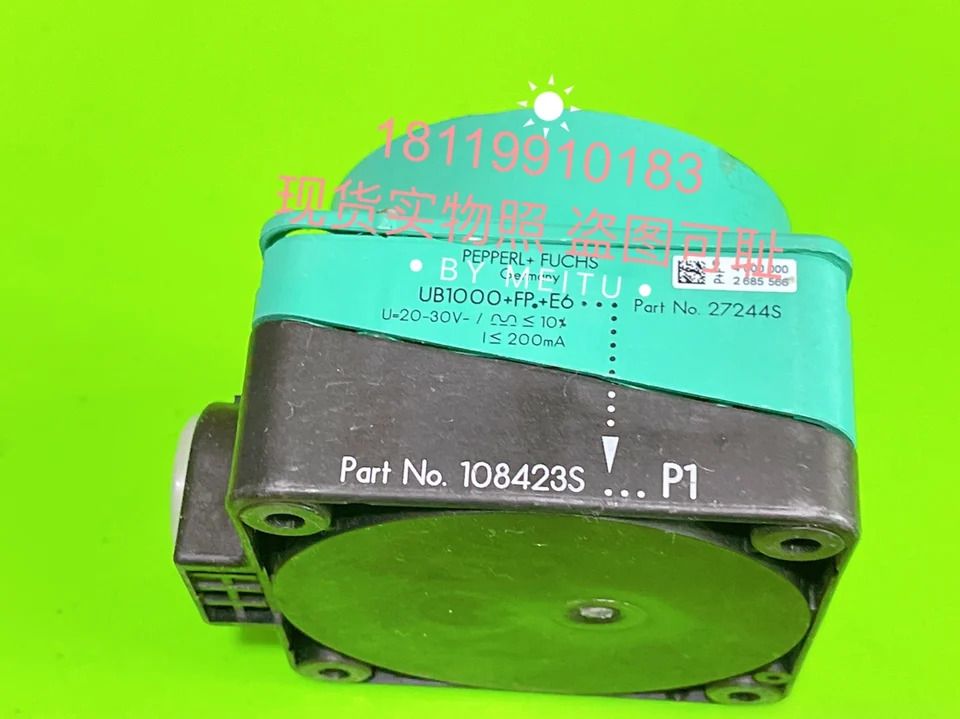 Beijiafu P  F 초음파 센서 UB1000 FP. E6. 108423S. P1 27244S