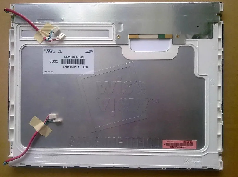 산업LCD 스크린 LTM150XH-L04 LTM150XH-L06 드라이브 플레이트 장착 오리지널 패키지 15 인치 신