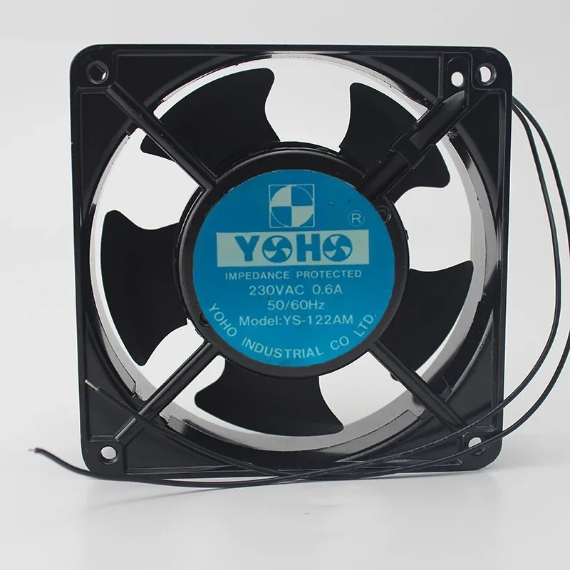YOHO YS-122AM 서버 냉각팬 AC 230V 0.6A mm 2핀