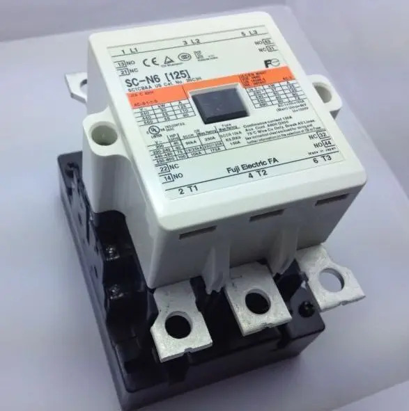 FUJI SC-N6 125 110 VAC AC 접촉기 SCN6 신속