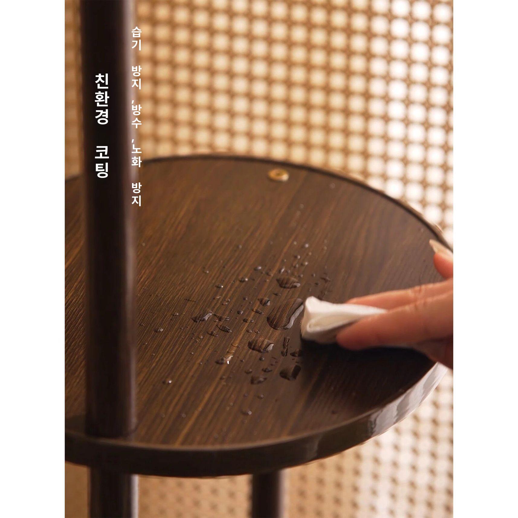 원목 받침대 거치대 진열대 베란다 식물 계단식 인테리어 빈티지 발코니 다육이선반 - 상세 이미지 3