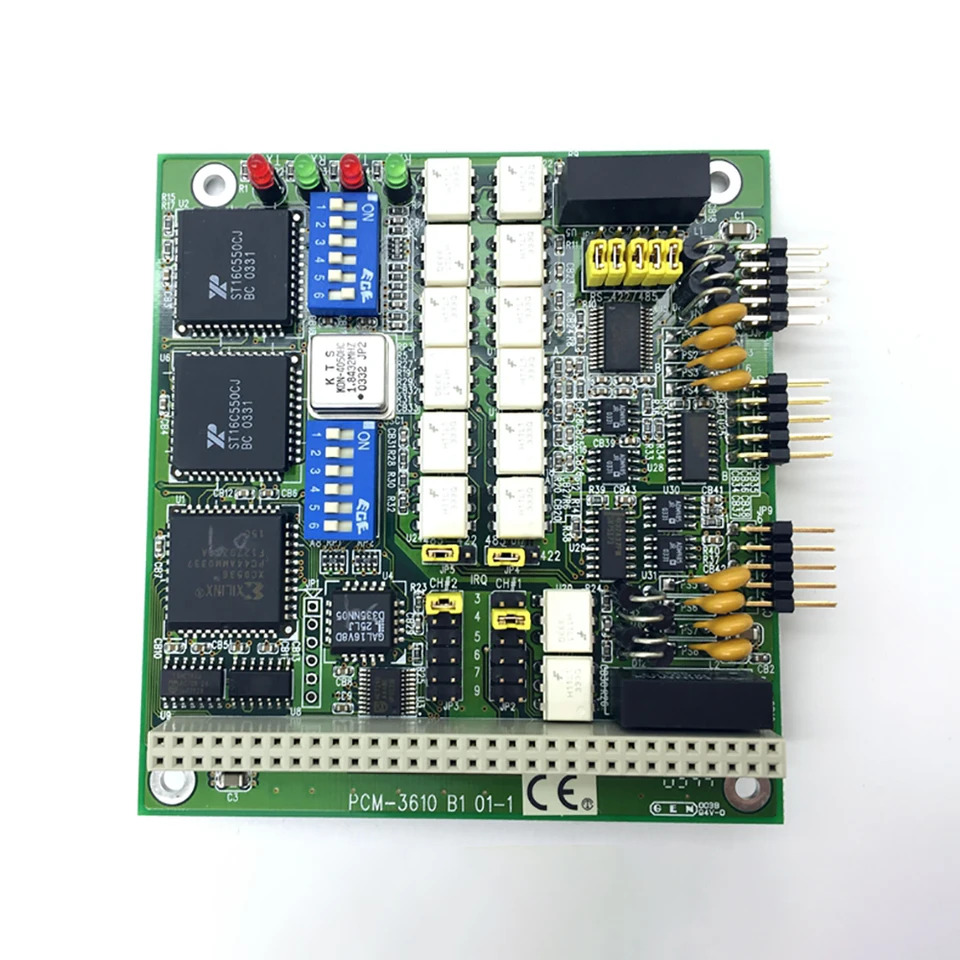 Advantech 직렬 포트 카드PCM-3610 REV.B1 PC104 캡처 카드
