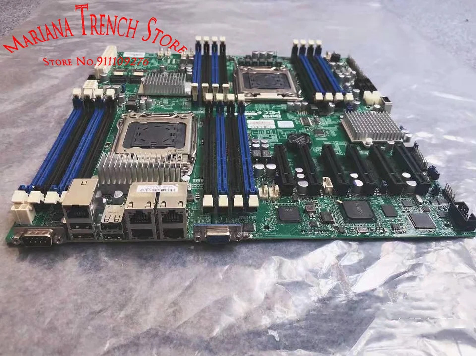 슈퍼마이크로 마더보드X9DRD-7LN4F-JBOD LGA2011 E5-2600 패밀리 ECC DDR3 확장 슬롯 6 x8 PCI-E 3.0