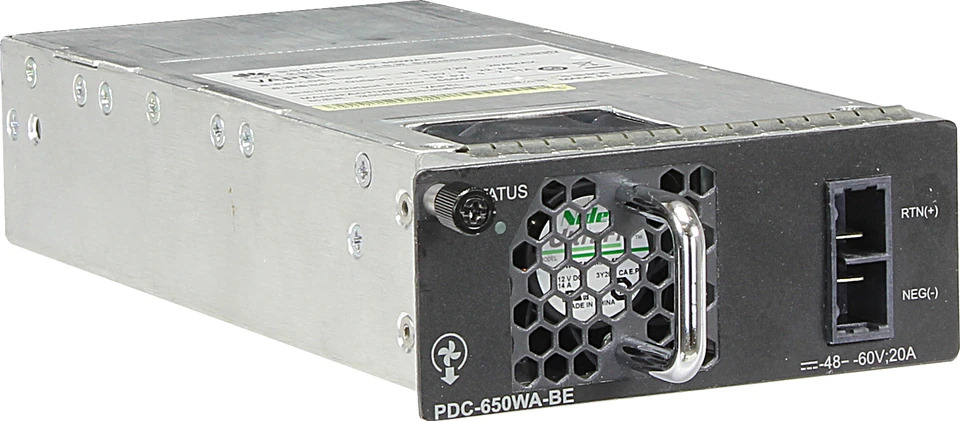 PDC-650WA-BE DC PoE 전원공급장치 모듈 화웨이호환 S5700 S6700 시리즈 스위치650W