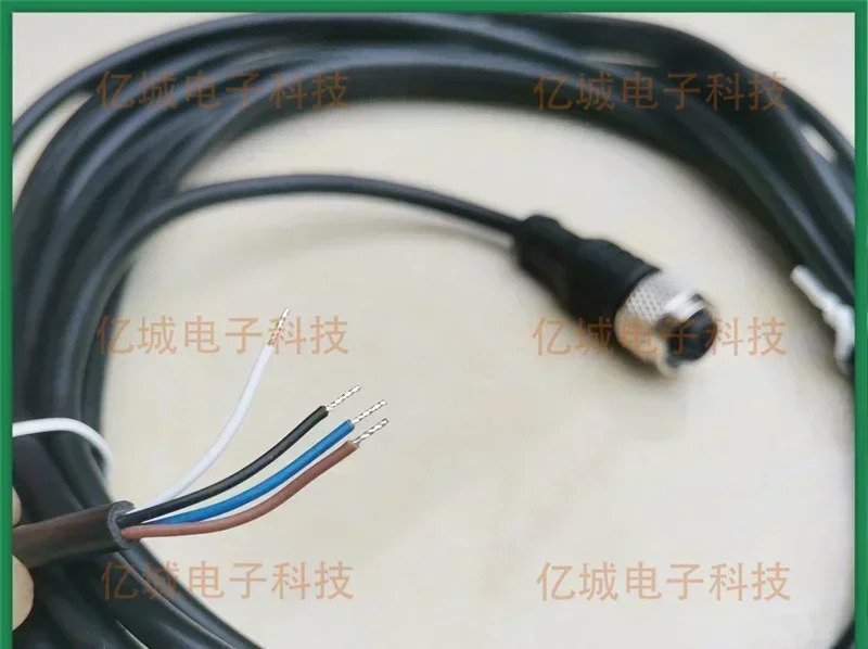 SAC-4P- 50-PUR/M12FS-1668124 직선 암 헤드 M12 4 코어 5미터 케이블