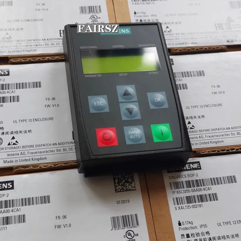 오리지널 6SL3255-0AA00-4CA1 G120 컨트롤패널 BOP-2