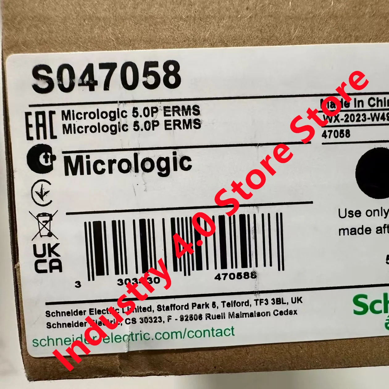 Micrologic 5.0P 47058 6.0A 33073 신