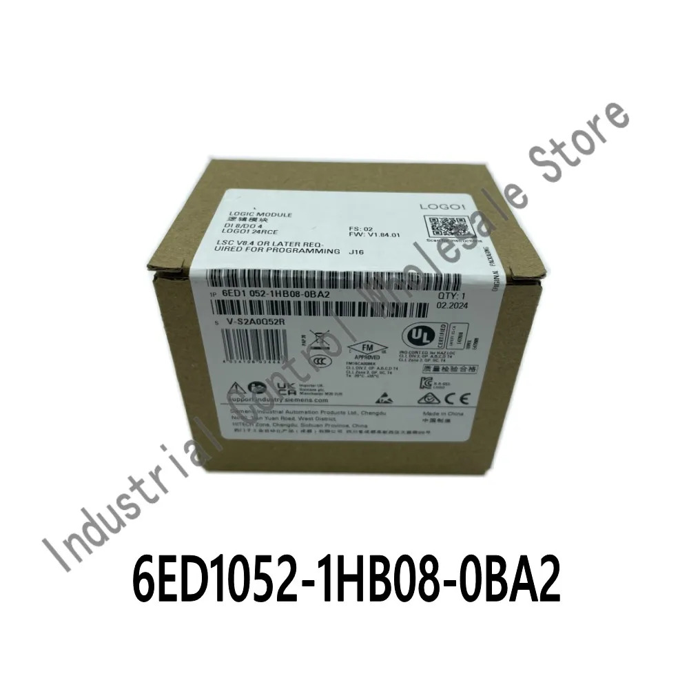 지멘스 컨트롤러 PLC 모듈 로고 오리지널 6ED1052-1HB08-0BA2