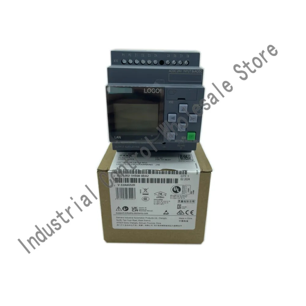 지멘스 컨트롤러 PLC 모듈 로고 오리지널 6ED1052-1HB08-0BA2