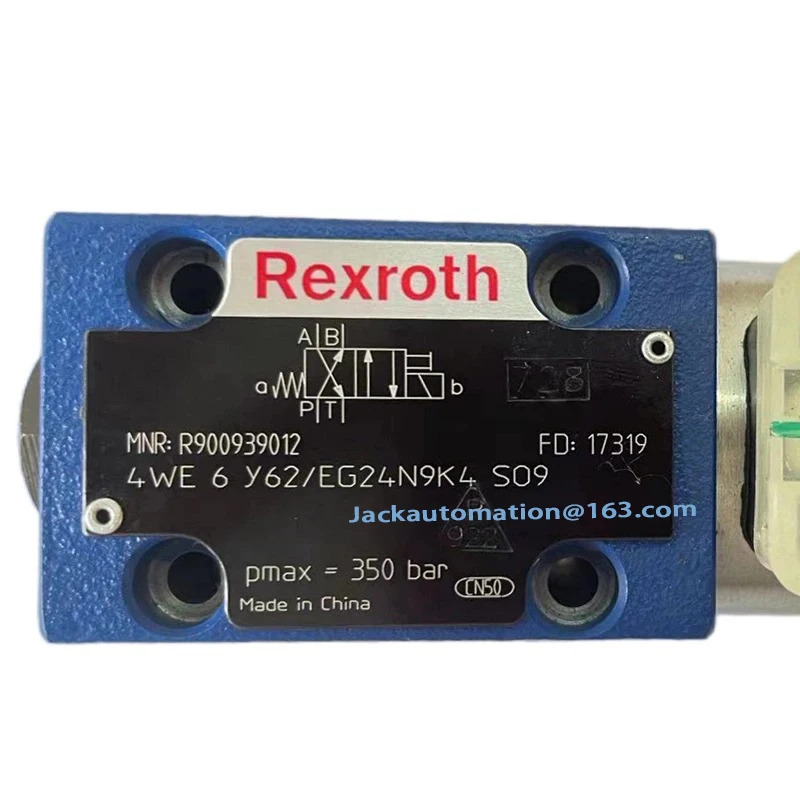 REXROTH 전자기 방향 밸브 4WE6Y6X EG24N9K4SO9 4WE 6 Y62 EG24N9K4 SO9 4WE6Y62 R900939012
