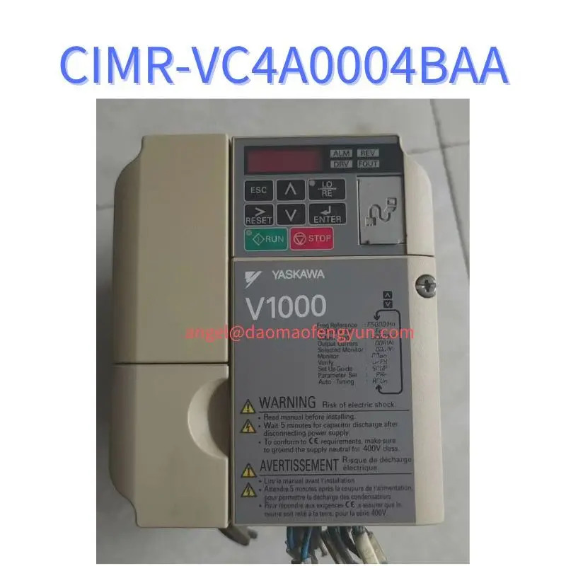 CIMR-VC4A0004BAA 리퍼 V1000 인버터 1.5kW/1.1kW 기능 작동 OK