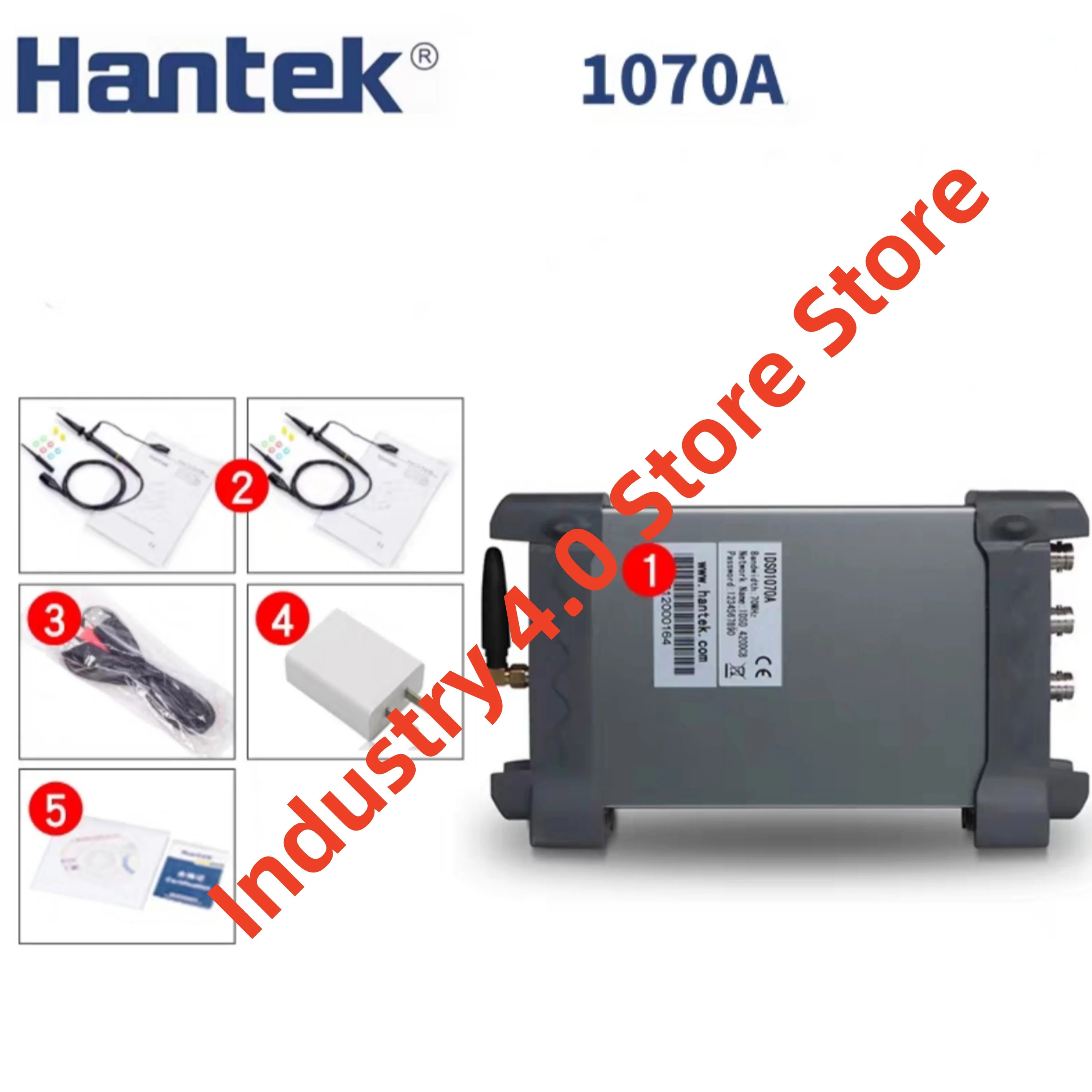 Hantek IDSO1070A 무선 WIFI 가상 오실로스코프 원본