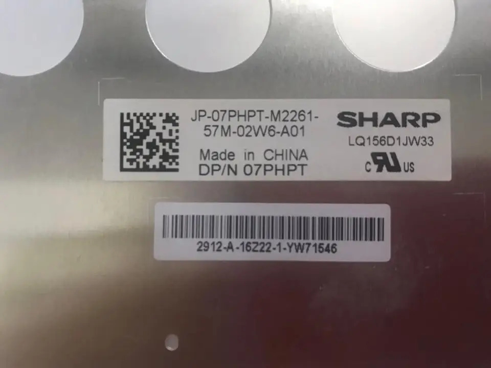 오리지널 샤프 4K LCD 스크린 LQ156D1JW02 / 04/05/06/33/31 LQ156D1JX01B Z1JW02