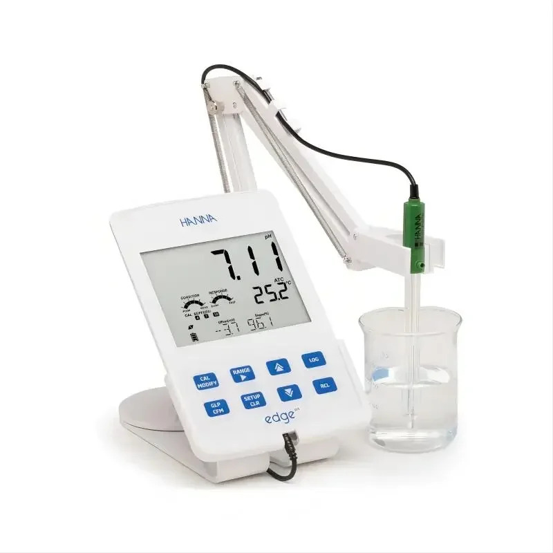 HANNA HI2002-02 pH 측정기 ORP 전도도 시험기 원본