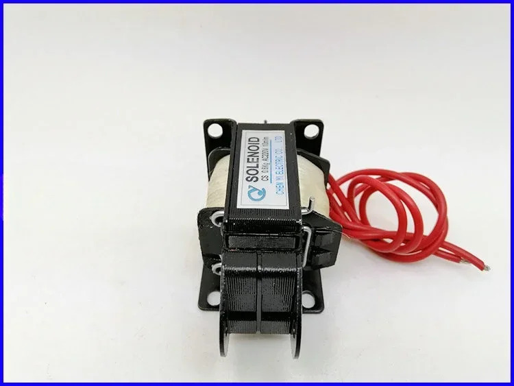 푸시풀 견전자석 SOLENOID CS 0.6kg AC220V 10m/m 구리
