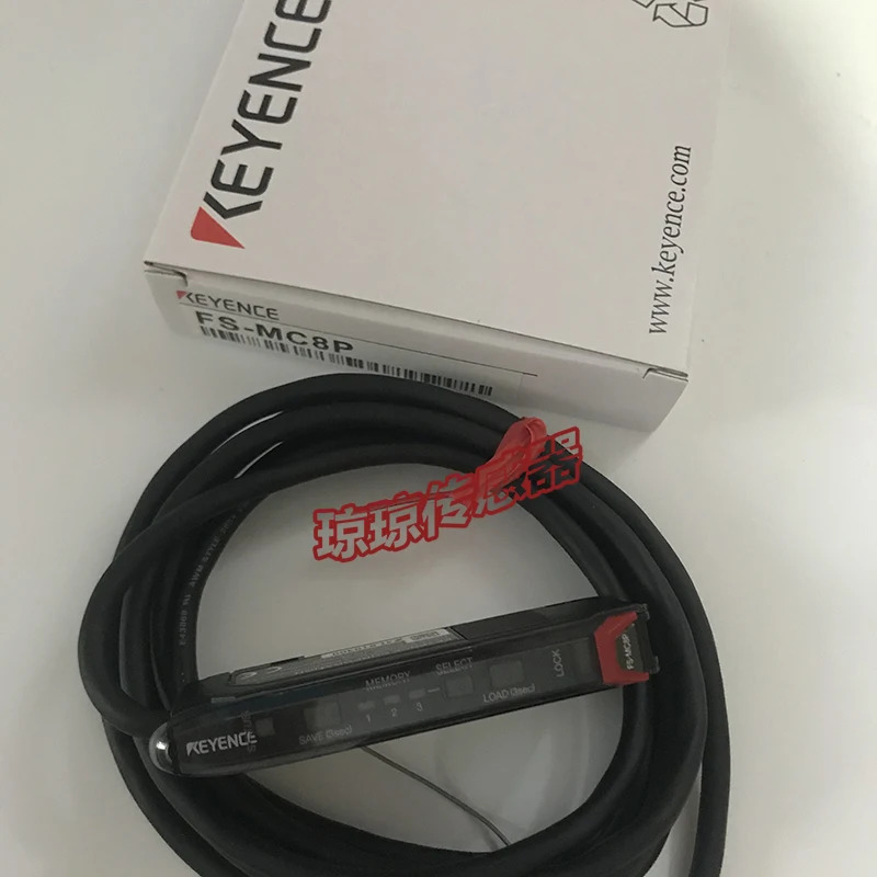 KEYENCE FS-MC8P 디지털 광섬유 증폭기 레이저 센서