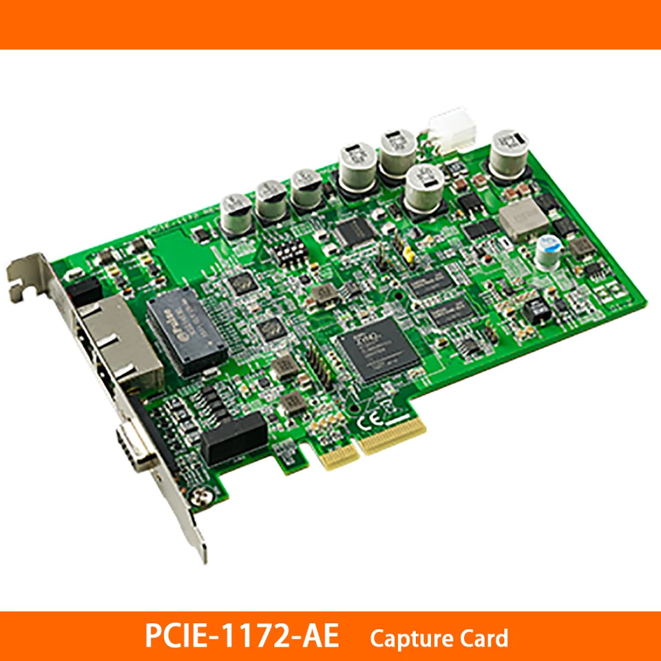 Advantech 스마트 비전 비디오 캡처 카드 PCI 인터페이스 2 포트 PCIE-1172-AE 신