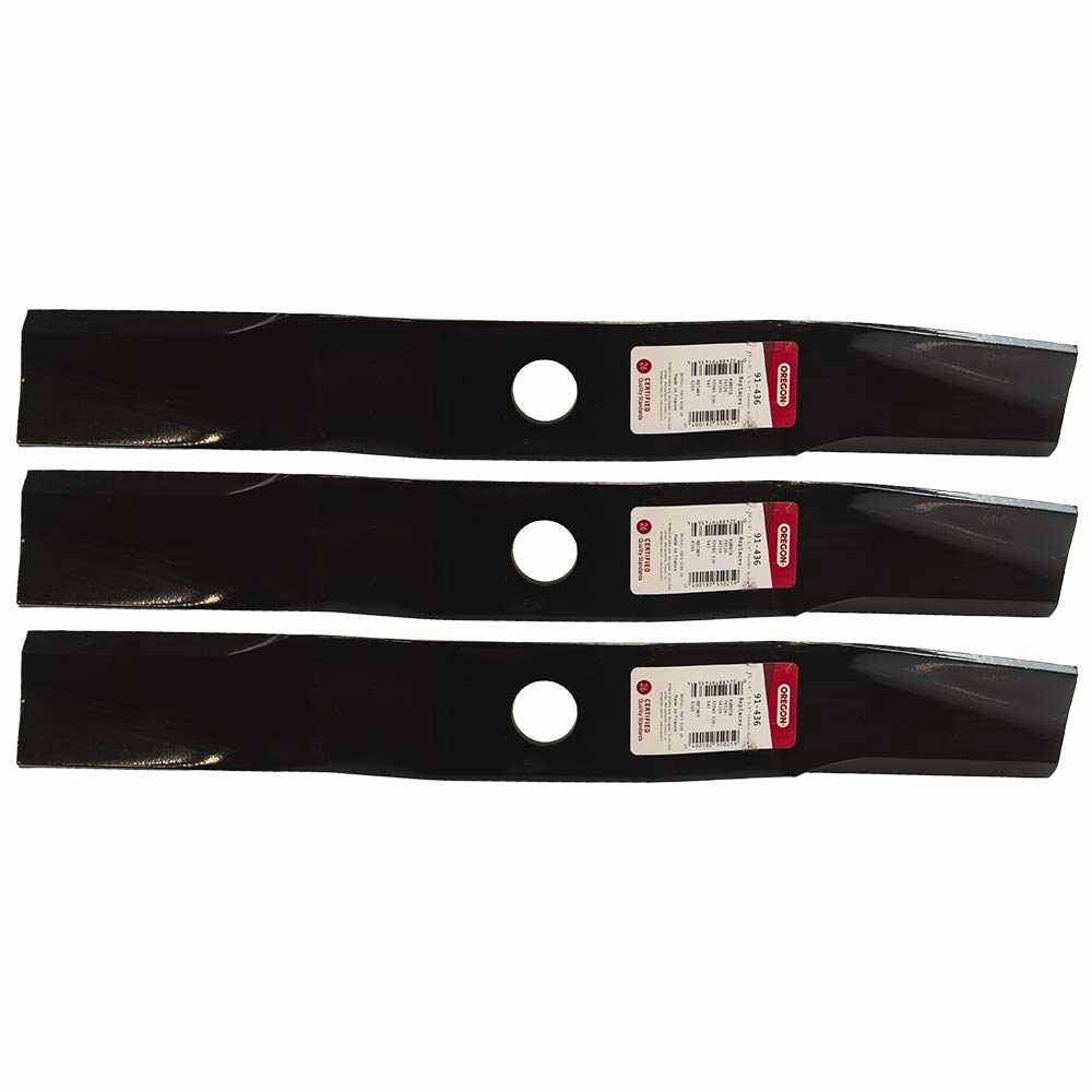 Kubota 76529-34330 137.2cm(54인치) 센터 마운트 잔디깎이용 3팩 잔디깎이 블레이드 91-436 - 상품 이미지