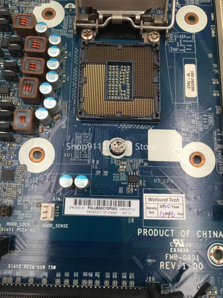 hp호환 Z200 CMT 마더보드리퍼 마더보드 506285-001 503397-001 LGA1156