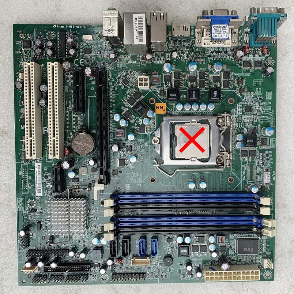 리퍼 완료 메인보드 NCR D-NR6-D-021 TCDNR6D021 LGA1155