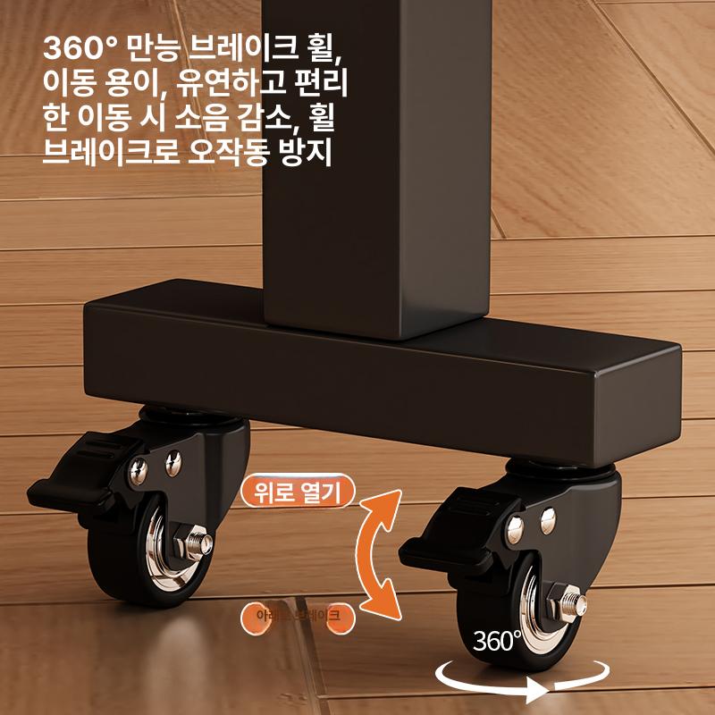 접이식 원형식탁 대형 업소용 중식 다이닝 식당 확장형 다용도 모던 프레임 - 상세 이미지 5