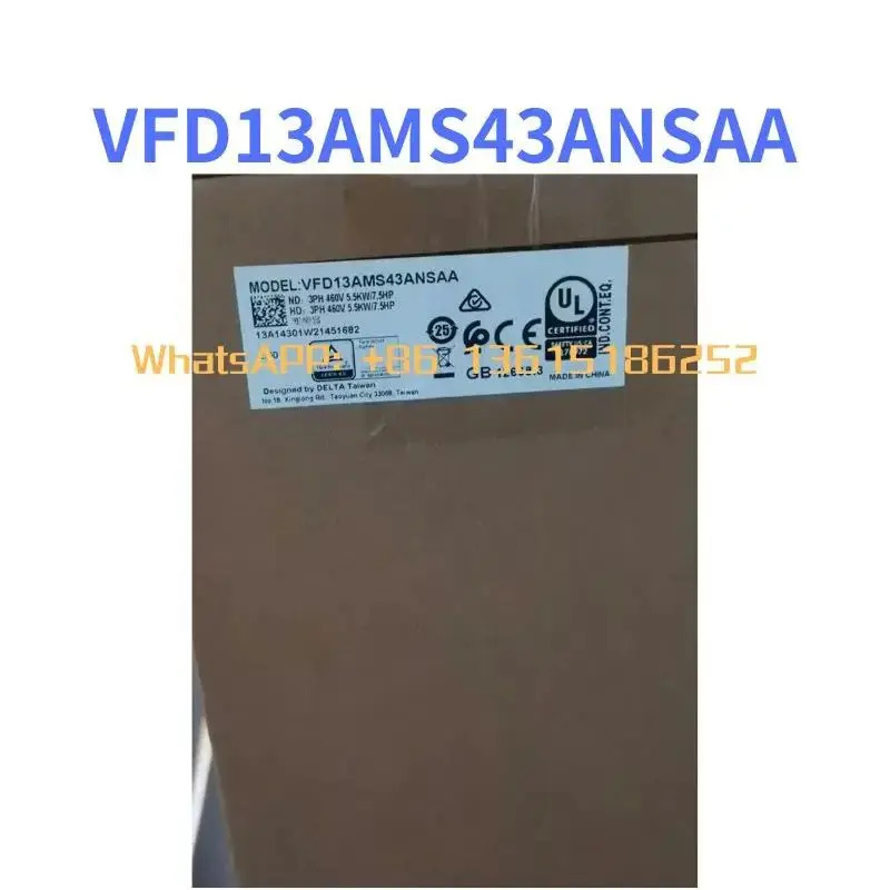 새 인버터 VFD13AMS호환43ANSAA 5.5 kW