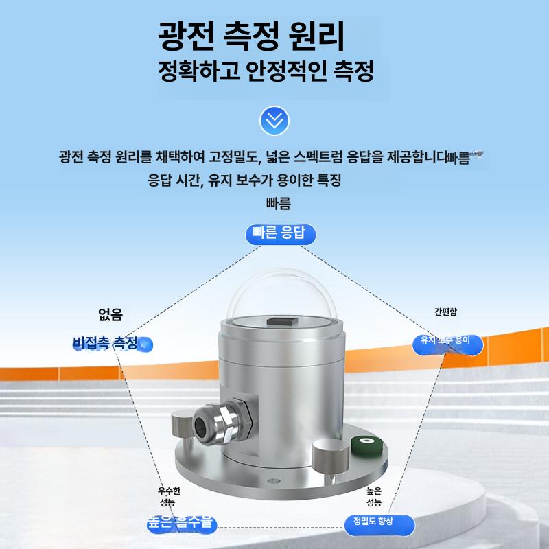 태양광 측정기 센서 복사계 일사량계 자외선 일사계 감지 일조량 광선 광도계 복사열 - 상세 이미지 3