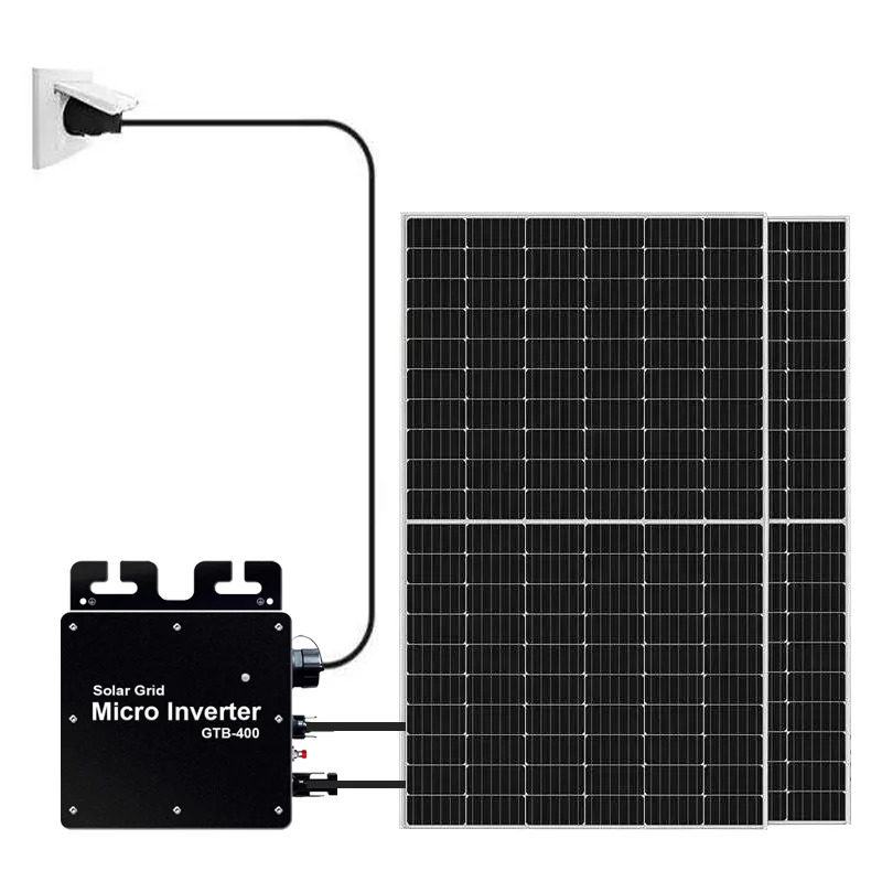 무선 와이파이 태양광 패널 그리드 연결 인버터 400W 450W