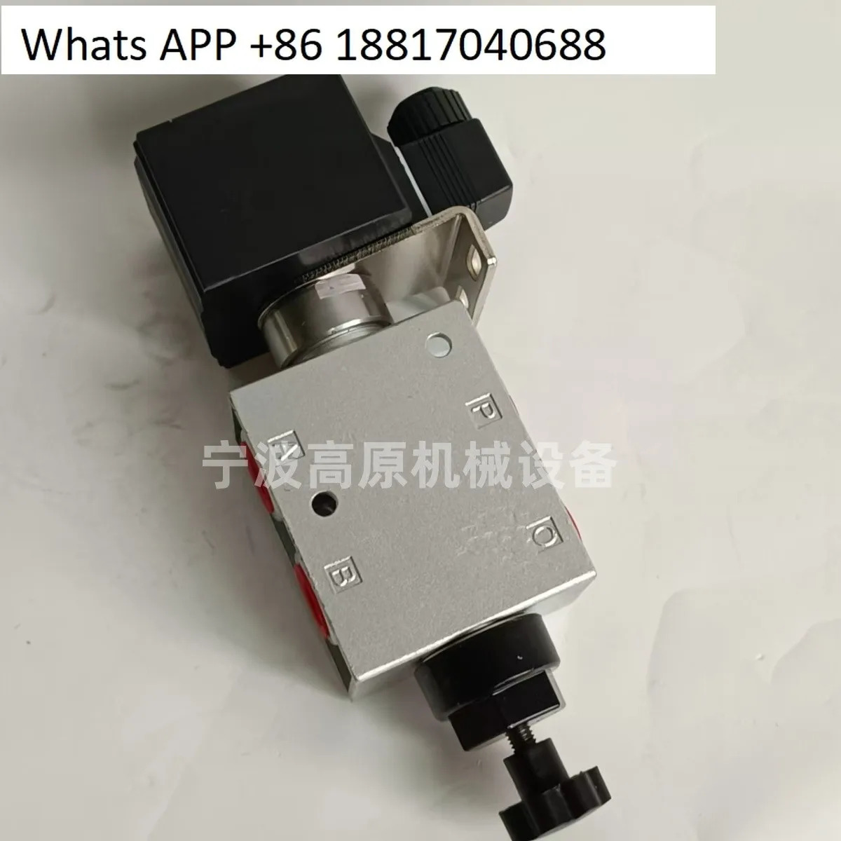A102ED-15 2위치 4방향 솔레노이드 방향 밸브 A102ED DN15 진흙 배출