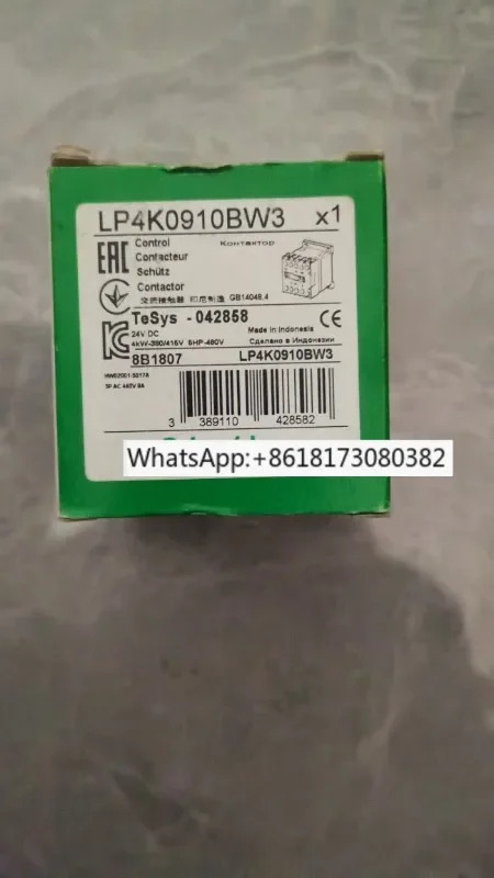 DC 접촉기 LP4K09008BW3 9A 24VDC 4 단 LP4K0910BW3