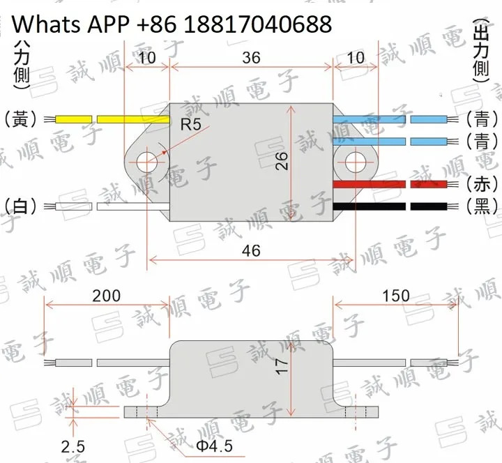 A400-D180 AC380/480V 출력 DC 0.5A 1A 브레이크 스위치