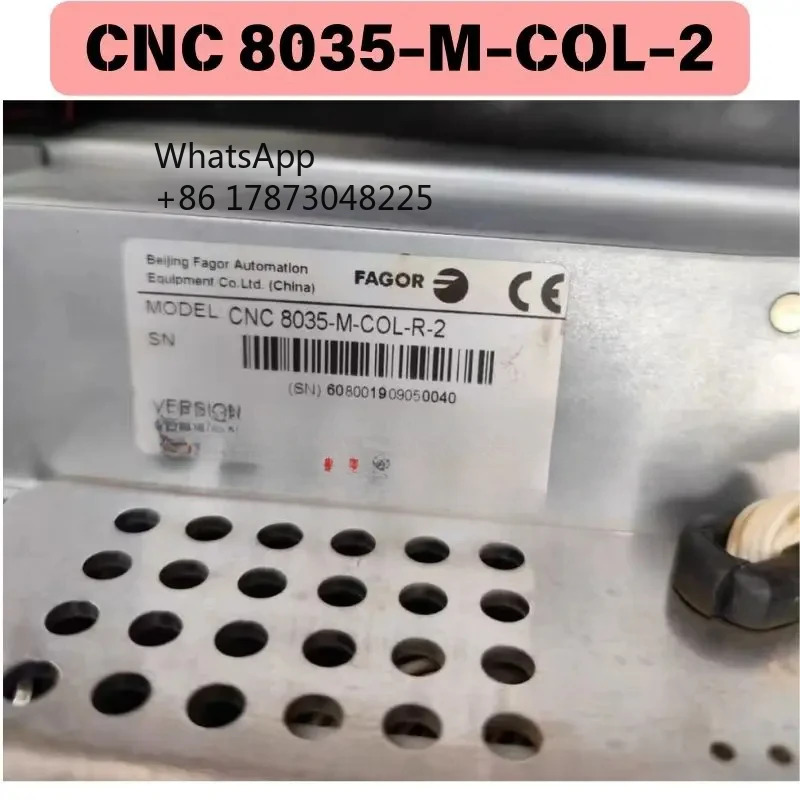 리퍼 CNC 8035-M-COL-2 수치 제어 시스템 기능 OK