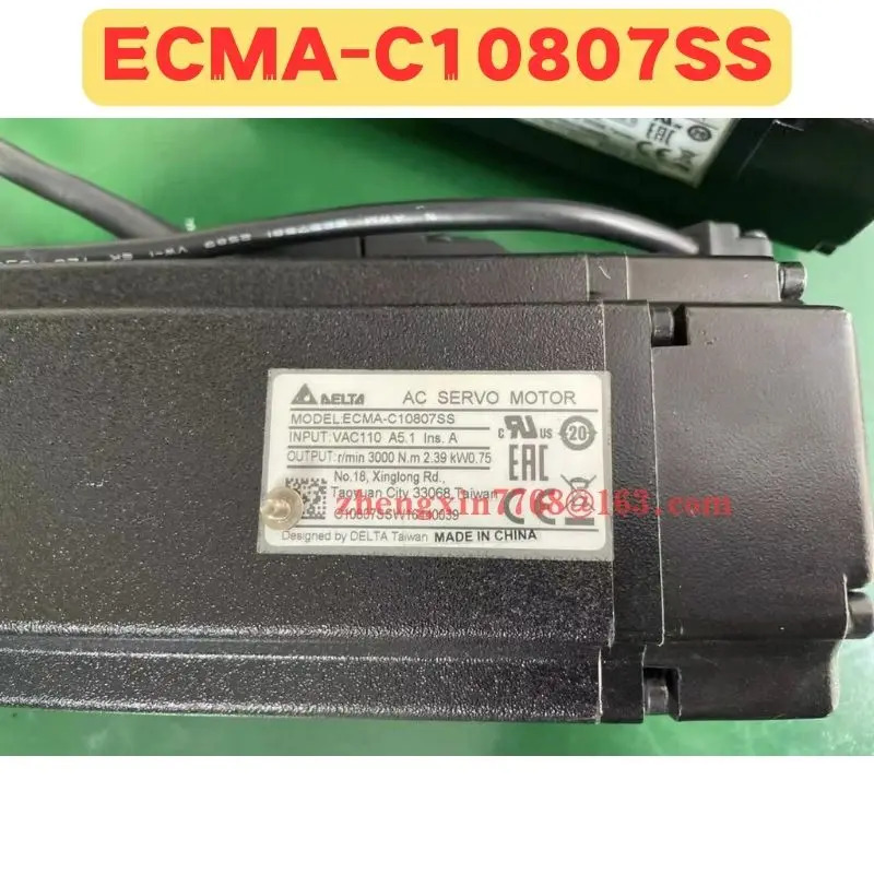 리퍼 서보모터 ECMA-C10807SS ECMA C10807SS 정상 기능 완료