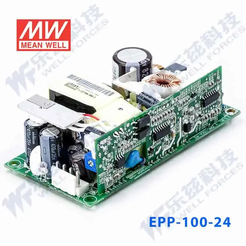 Mingwei EPP-100-24 전원공급장치 기판 PCB 베어 보드 DC PFC 전압 조정기 대만 100W 24V 4.2A