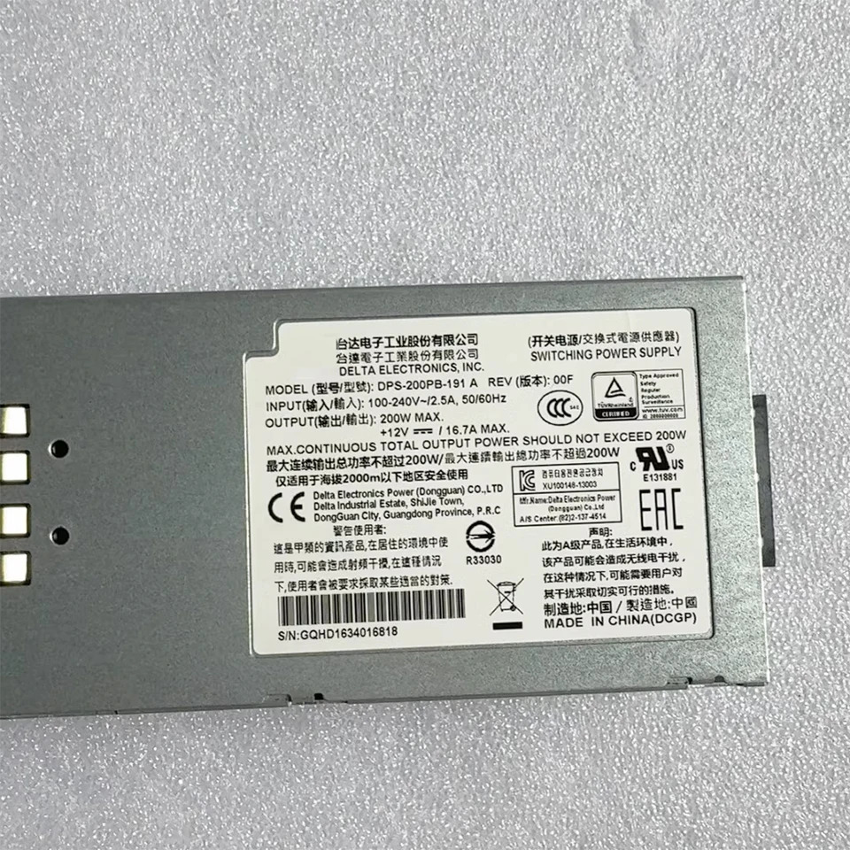 델 스위칭 모드 전원공급장치 0NMPRY 지지대 N3024 N3048 200W DPS-200PB-191A
