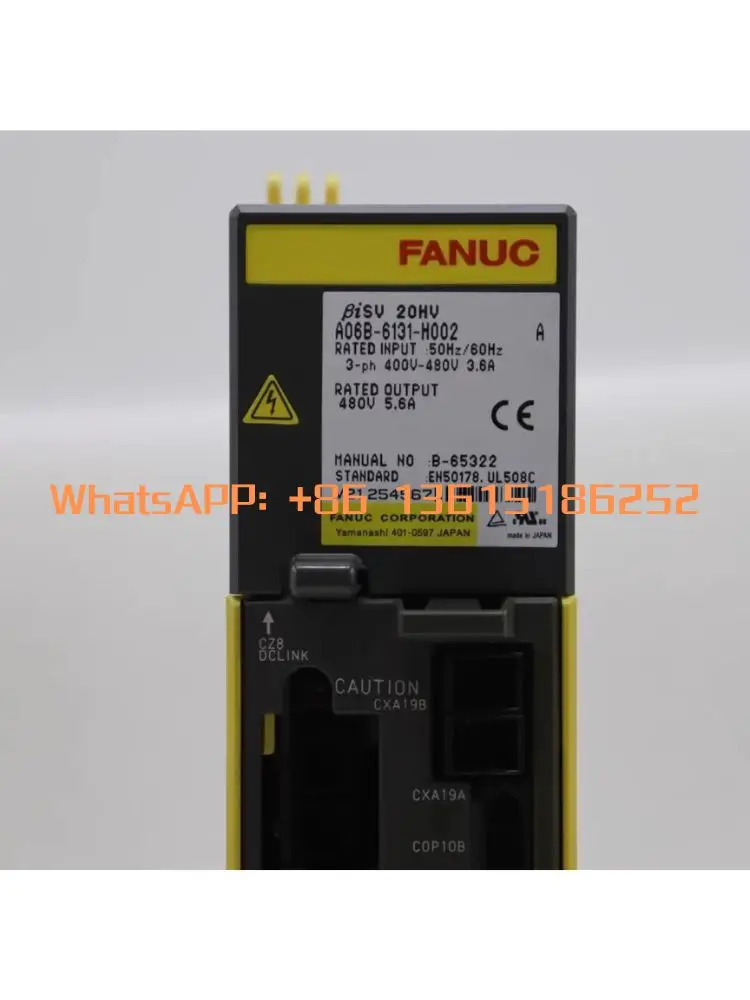 A06B-6131-H002 리퍼 드라이브 실행 기능 OK