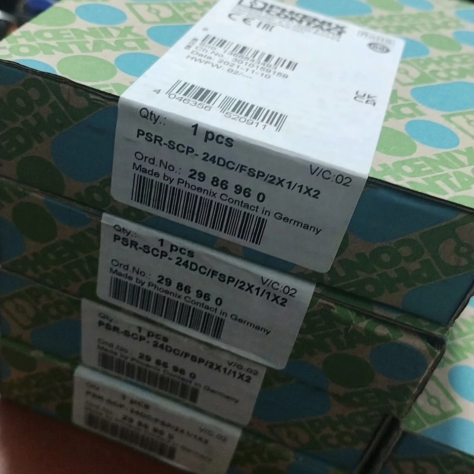 피닉스 안전 릴레이 납품 2986960 PSR-SCP-24DC FSP 2X1 1X2