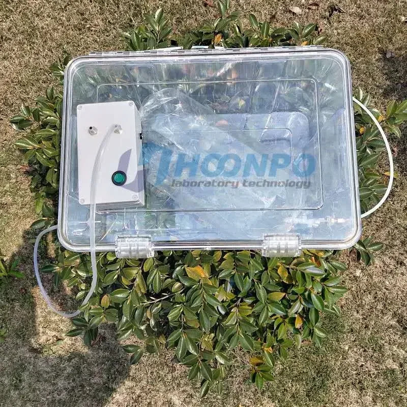 냄새 샘플러 오염원 샘플링 펌프 진공 10L 투명