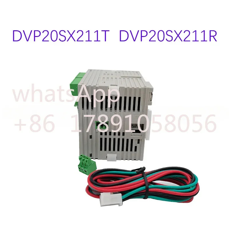 오리지널 DVP20SX211R DVP20SX211T DC24V PLC 8DI 4AI 6DO 2AO 포장 신