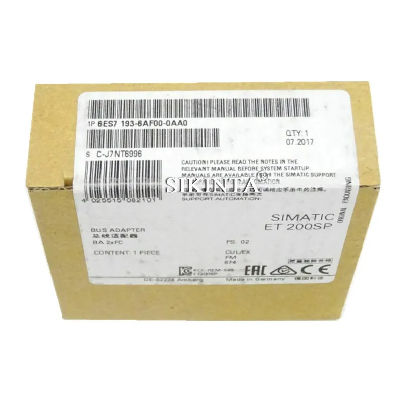 ET200SP 인터페이스 모듈 6ES7155-6AU00-0BN0 6ES7193-6AR00-0AA0 6ES7193-6AF00-0AA0 PLC 어댑터 완전 리퍼